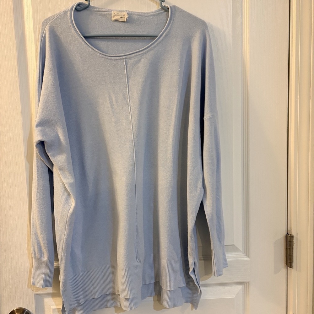 Dreamers by debut sweater Size medium Light Blue - Picture 2 of 5